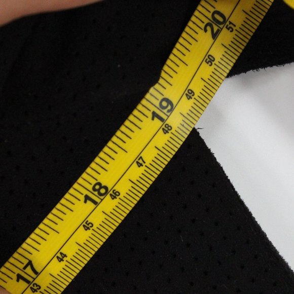 LE LIS BLANC Biker Jacket Womens Black Asymmetrical Zipper Cropped Size 6 - Picture 8 of 9